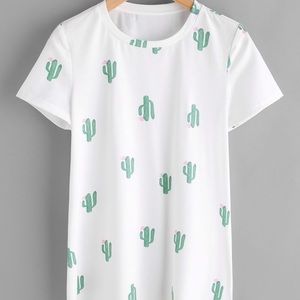 NWOT Cactus T-Shirt